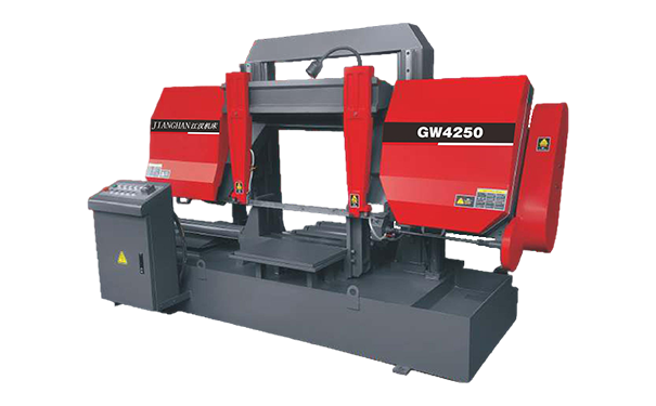 白茅湖农场GW4250双柱龙门卧式带锯床